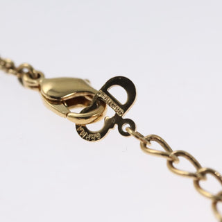 Christian Dior CD Pendant Necklace Metal