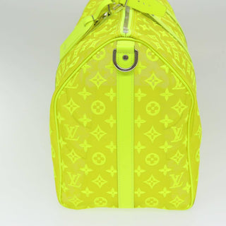 Louis Vuitton Keepall Bandouliere Bag Monogram See Through Mesh