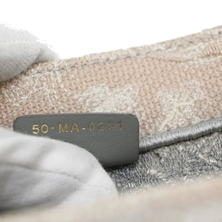 Christian Dior Book Tote Embroidered Canvas