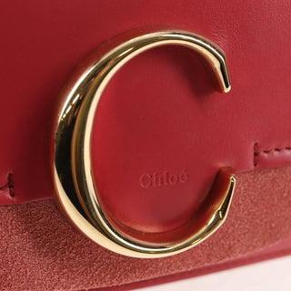 Chloe C Chain Clutch Leather