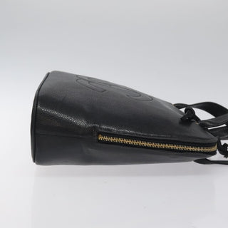 Chanel Coco Mark Black cakfskin