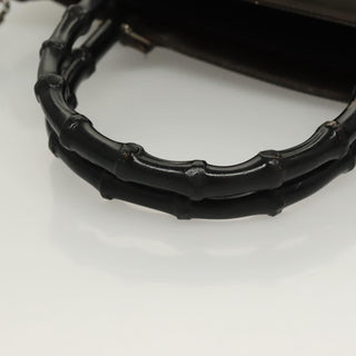 Gucci Vintage Bamboo Handle Bag Nylon
