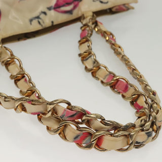 Chanel Vintage CC Chain Tote Printed patent leather