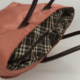 Burberry Nova Check Tote Nylon