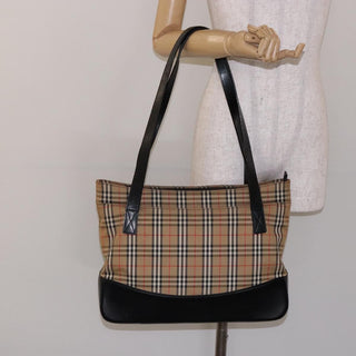 Burberry Nova Check Tote canvas check pattern