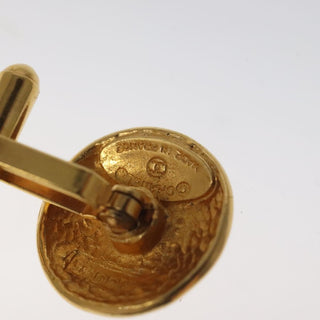 Chanel CC Medallion Cufflinks Metal