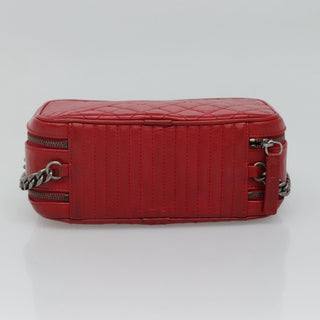 Chanel Coco Boy Camera Bag Quilted Leather
