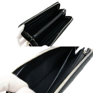 Chanel Brilliant Zip Around Wallet Quilted Patent