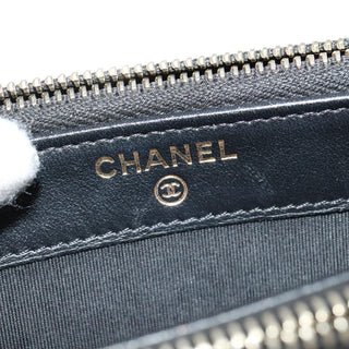 Chanel Deauville Chain wallet Raffia