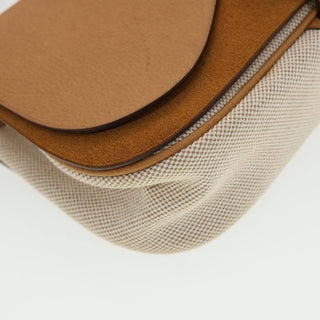 Hermes Colorado Handbag Leather and Toile