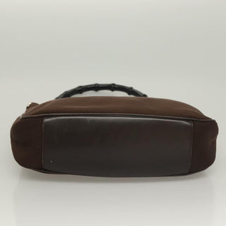 Gucci Vintage Bamboo Handle Tote Nylon