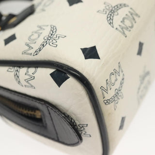 MCM Visetos logogramme Handbag Canvas and Leather