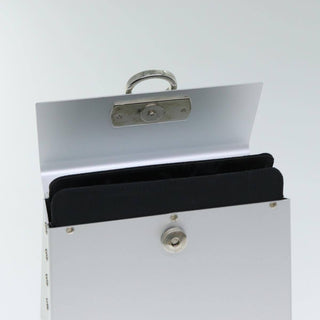 Salvatore Ferragamo Gancini Convertible Top Handle Bag STAINLESS STEEL