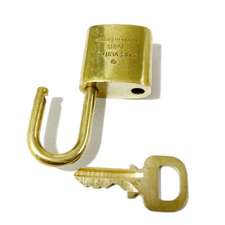 Louis Vuitton Cadenas Bag Charm Gold-plated