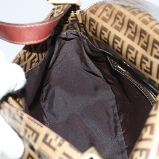 Fendi Mamma Baguette Zucca canvas