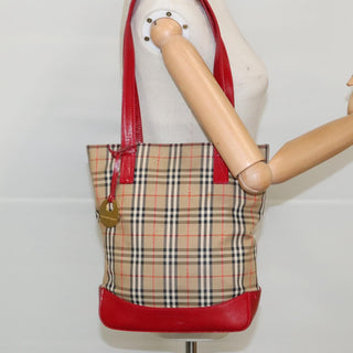 Burberry Nova Check Tote canvas check pattern