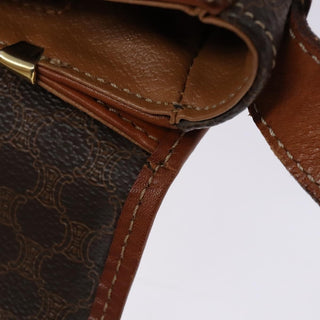 Celine Macadam Shoulder Bag PVC Leather