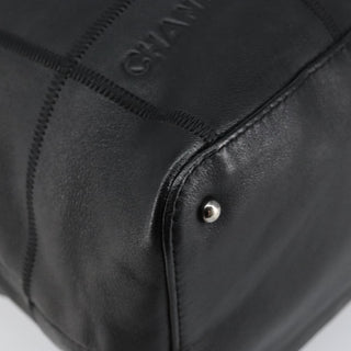 Chanel Square Stitch Tassel Hobo Quilted Leather