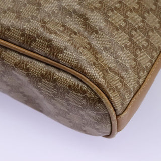 Celine Vintage Macadam Shoulder Bag Canvas