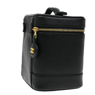 Chanel Vintage Timeless Vanity Case Caviar