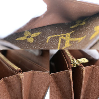 Louis Vuitton Vintage Sarah Wallet Monogram Canvas