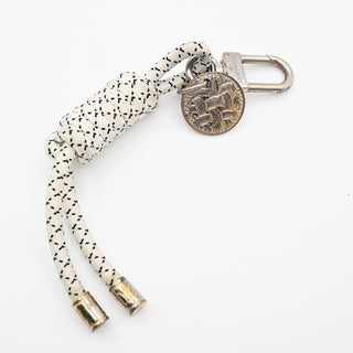 Louis Vuitton Rope Key Holder Metal and Leather