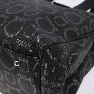 Salvatore Ferragamo Gancini Tote PVC Leather