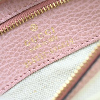 Gucci Swing Crossbody Bag Pebbled Leather