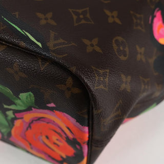 Louis Vuitton Neverfull Tote Limited Edition Monogram Roses