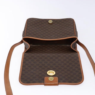 Celine Macadam Shoulder Bag PVC Leather