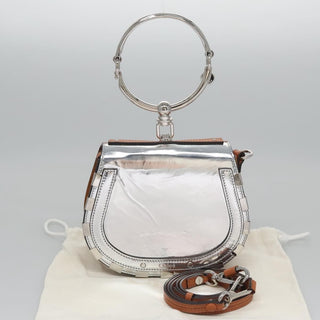 Chloe Nile Crossbody Bag Mirror Leather