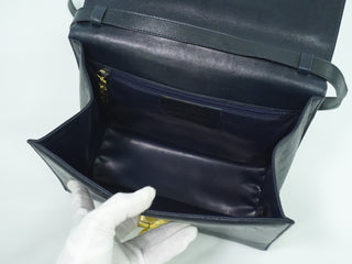 Salvatore Ferragamo Gancini Shoulder Bag Leather