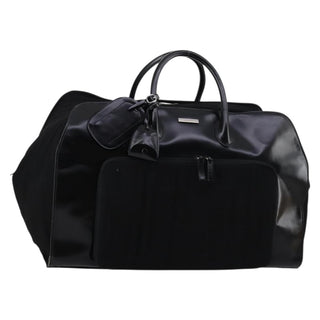 Gucci Travel Boston Bag Leather with Nylon