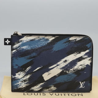 Louis Vuitton Pochette Jour Limited Edition Camouflage Printed Coated Canvas
