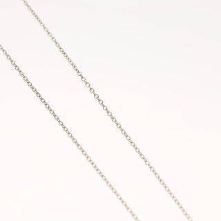 Tiffany & Co. Elsa Peretti Cross Pendant Necklace Sterling Silver