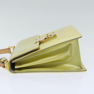 Louis Vuitton Spring Street NM Handbag Monogram Vernis with Monogram Canvas