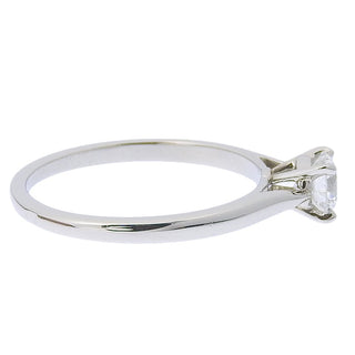 Cartier Solitaire 1895 Ring Platinum with RBC Diamond F/VS1