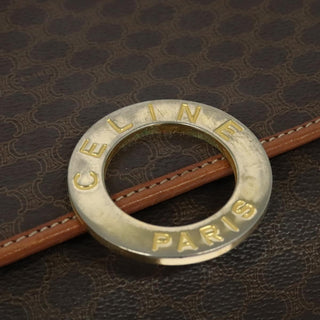 Celine Macadam Shoulder Bag PVC Leather