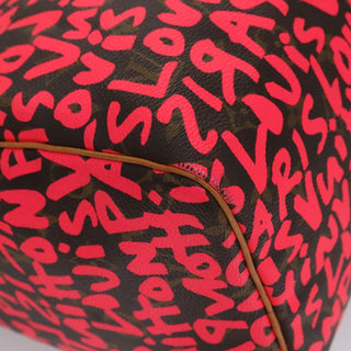 Louis Vuitton Speedy Handbag Limited Edition Monogram Graffiti