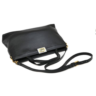 Gucci Linea Matisse Interlocking G Top Handle Tote Leather