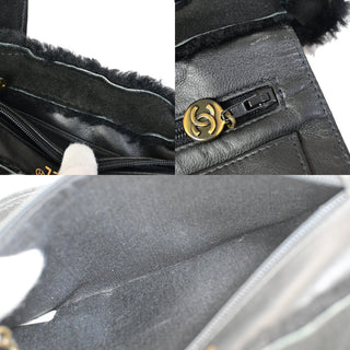 Chanel Fantasy Fur Tote Faux Fur with Leather