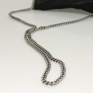 Stella McCartney Falabella Fold Over Flap Crossbody Bag Suede