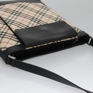 Burberry Shoulder Bag Nova Check Canvas
