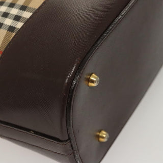 Burberry Nova Check Tote canvas check pattern