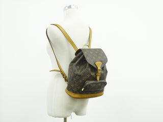 Louis Vuitton Vintage Montsouris Backpack Monogram Canvas