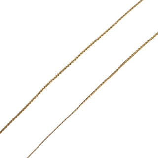 Christian Dior CD Pendant Necklace Gold-plated