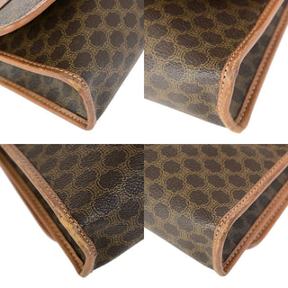 Celine Vintage Macadam Shoulder Bag Canvas