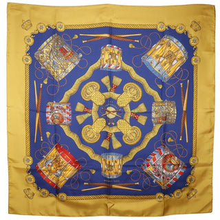 Hermes Carré 90 Silk multicolor