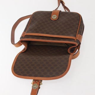 Celine Macadam Shoulder Bag PVC Leather