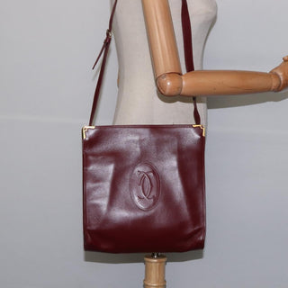 cartier Must de Cartier Shoulder Bag Leather